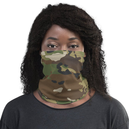 American Multi CAMO Woodland Neck Gaiter