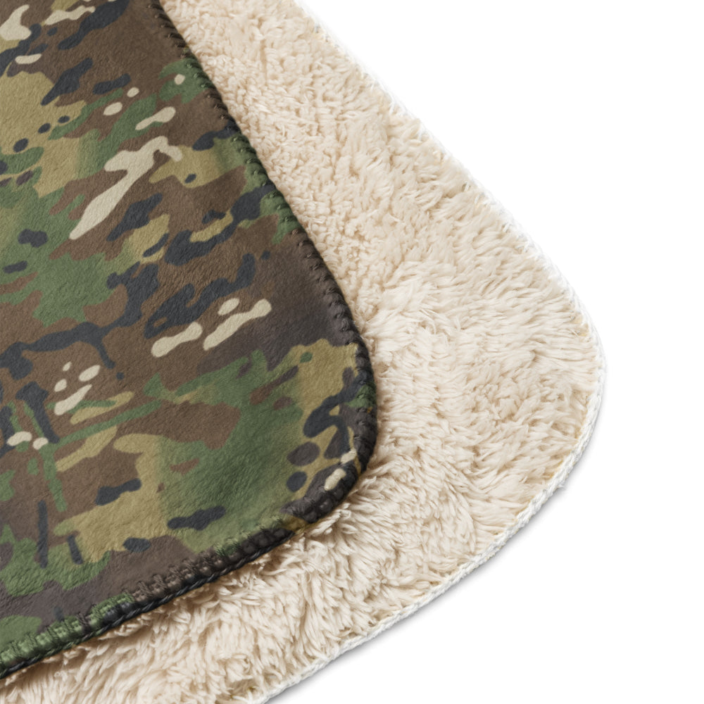 American Multi CAMO Woodland Sherpa blanket - Blanket