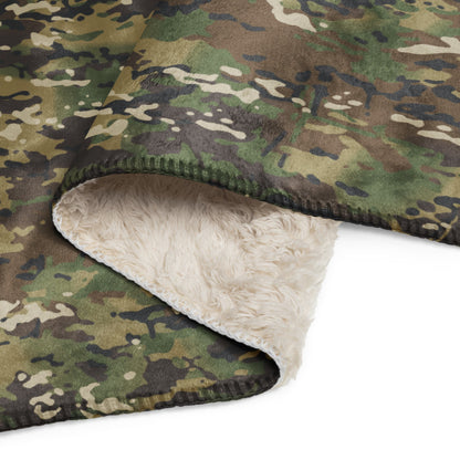 American Multi CAMO Woodland Sherpa blanket - Blanket