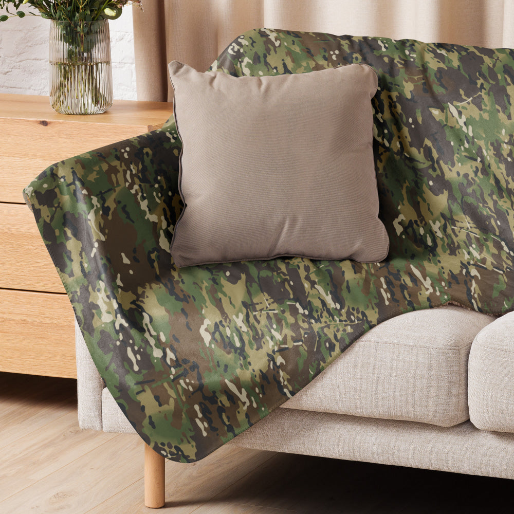 American Multi CAMO Woodland Sherpa blanket - Blanket