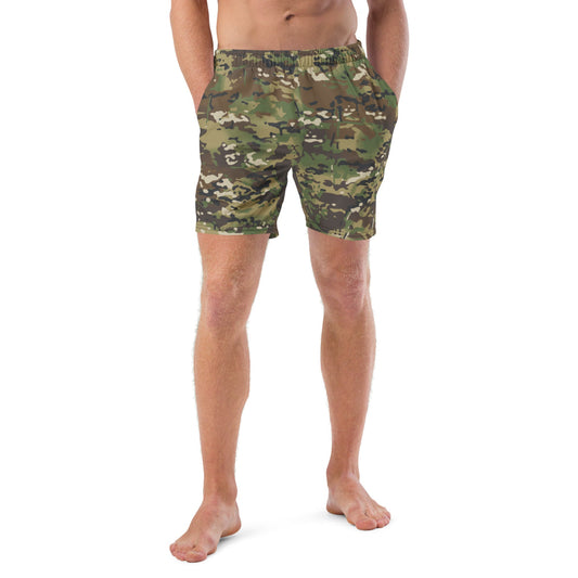 American Multi CAMO Woodland swim trunks - 2XS - Mens Swim Trunks