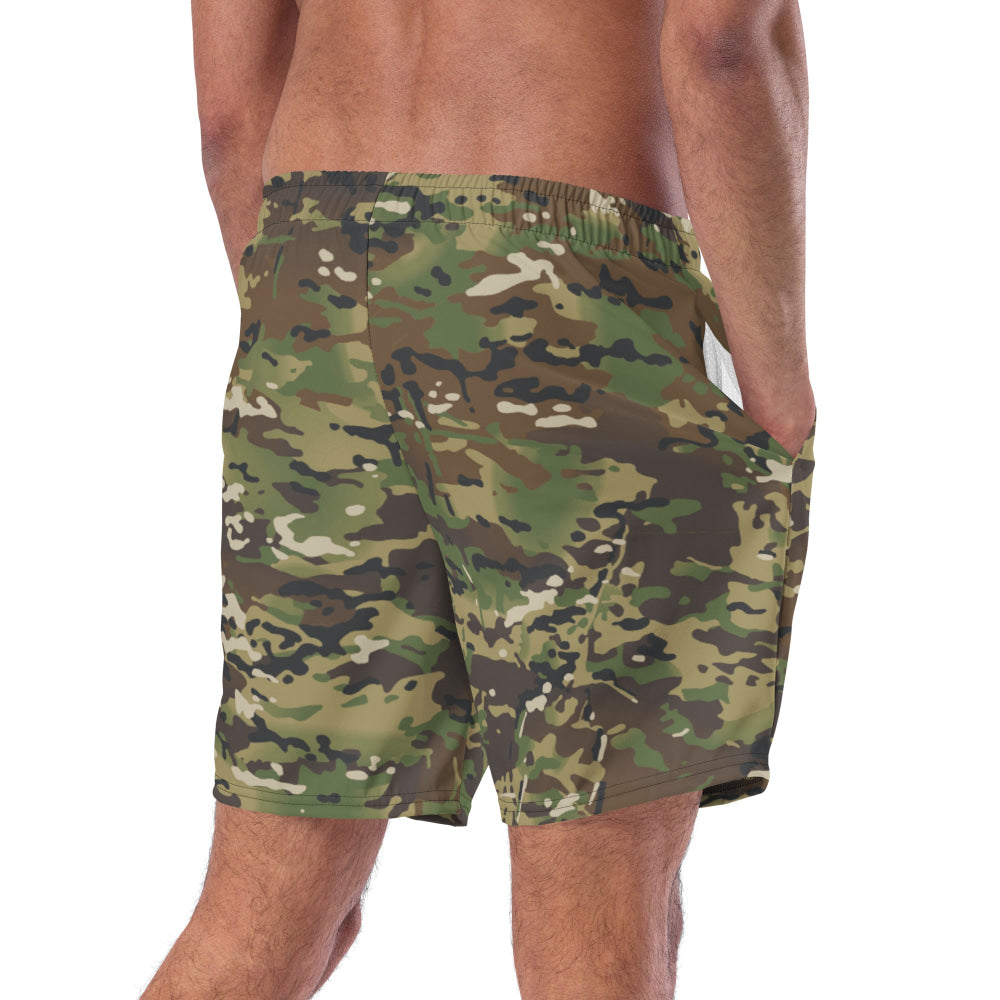 American Multi CAMO Woodland swim trunks - Mens Swim Trunks