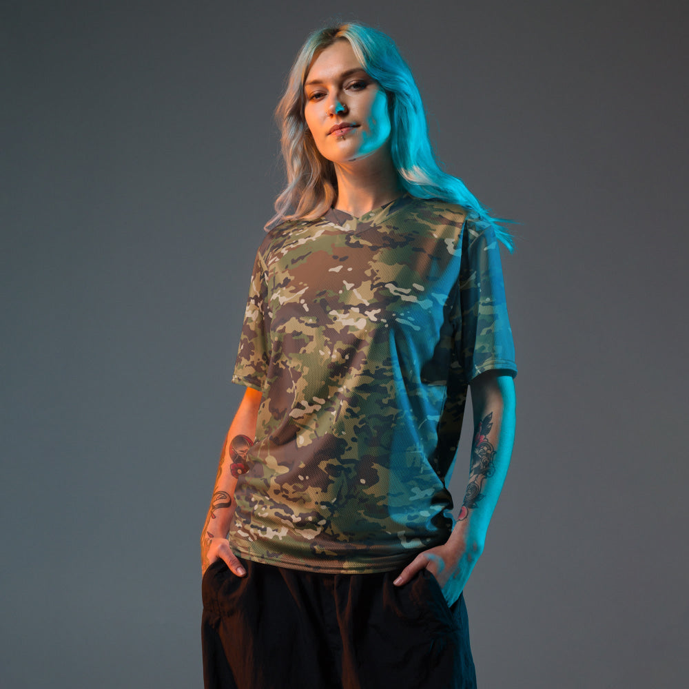 American Multi CAMO Woodland unisex sports jersey - Unisex Sports Jersey