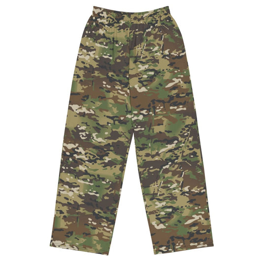 American Multi CAMO Woodland unisex wide-leg pants - 2XS