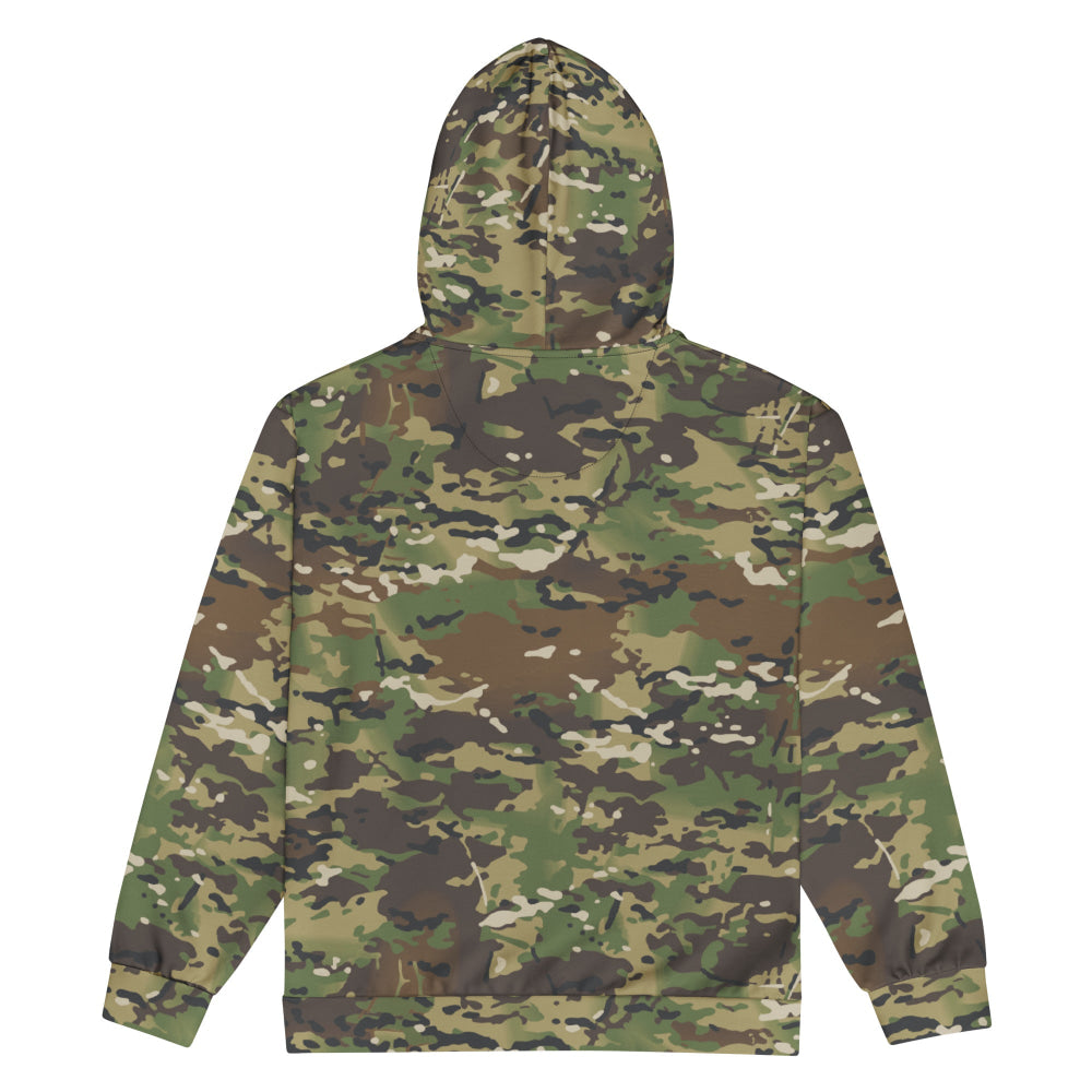 American Multi CAMO Woodland Unisex zip hoodie - Zip Hoodie