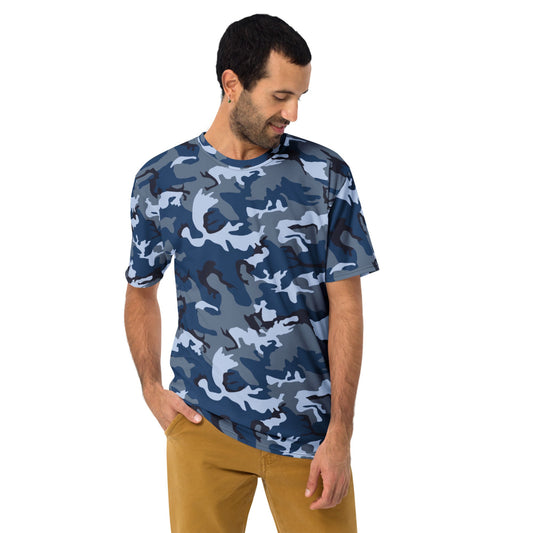 American Navy Working Uniform (NWU) Experimental CAMO Men’s t-shirt - Mens T-Shirt