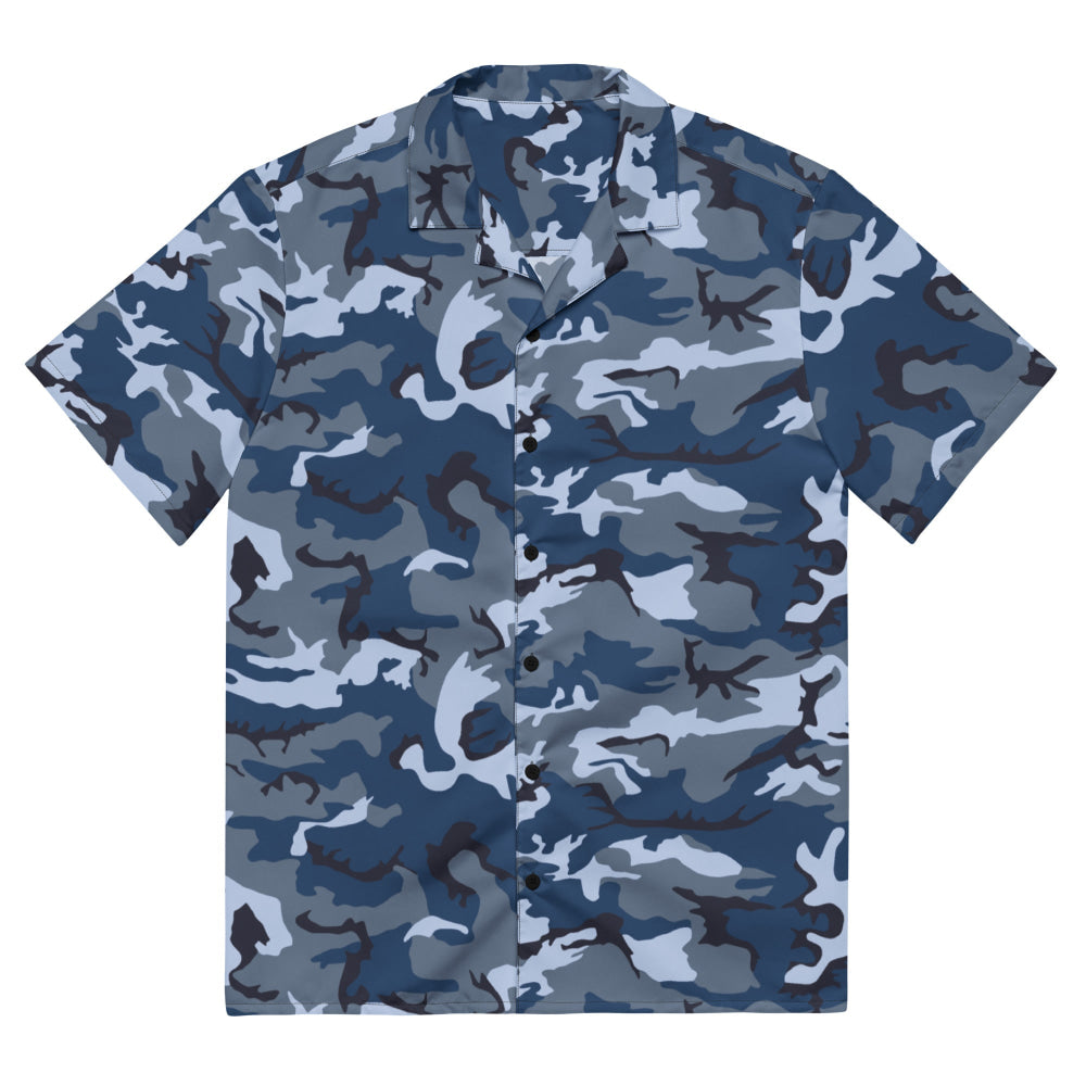 American Navy Working Uniform (NWU) Experimental CAMO Unisex button shirt - 2XS - Button Shirt