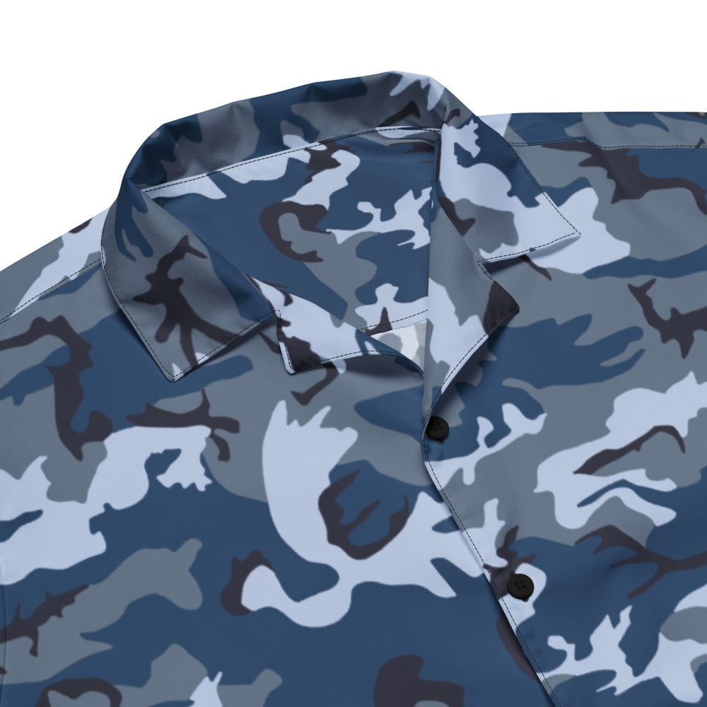 American Navy Working Uniform (NWU) Experimental CAMO Unisex button shirt - Button Shirt