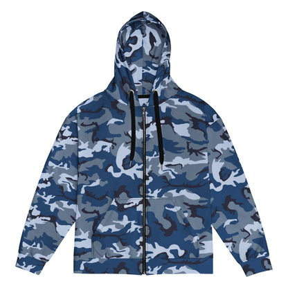 American Navy Working Uniform (NWU) Experimental CAMO Unisex zip hoodie - Zip Hoodie