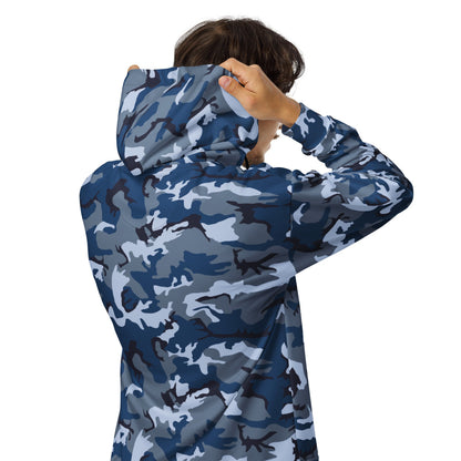 American Navy Working Uniform (NWU) Experimental CAMO Unisex zip hoodie - Zip Hoodie