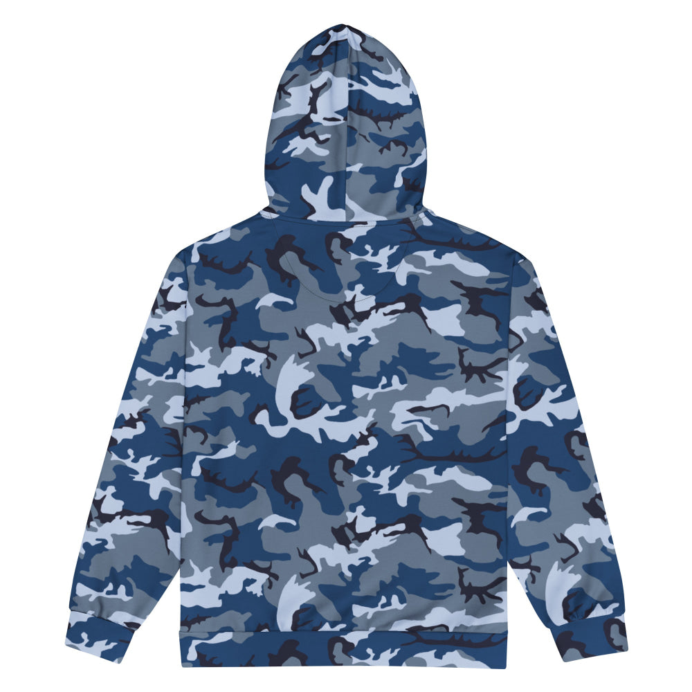 American Navy Working Uniform (NWU) Experimental CAMO Unisex zip hoodie - Zip Hoodie