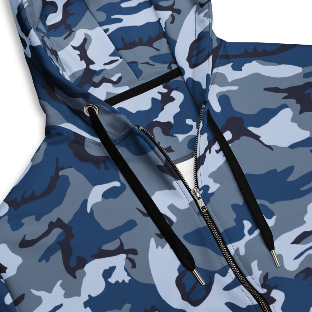 American Navy Working Uniform (NWU) Experimental CAMO Unisex zip hoodie - Zip Hoodie