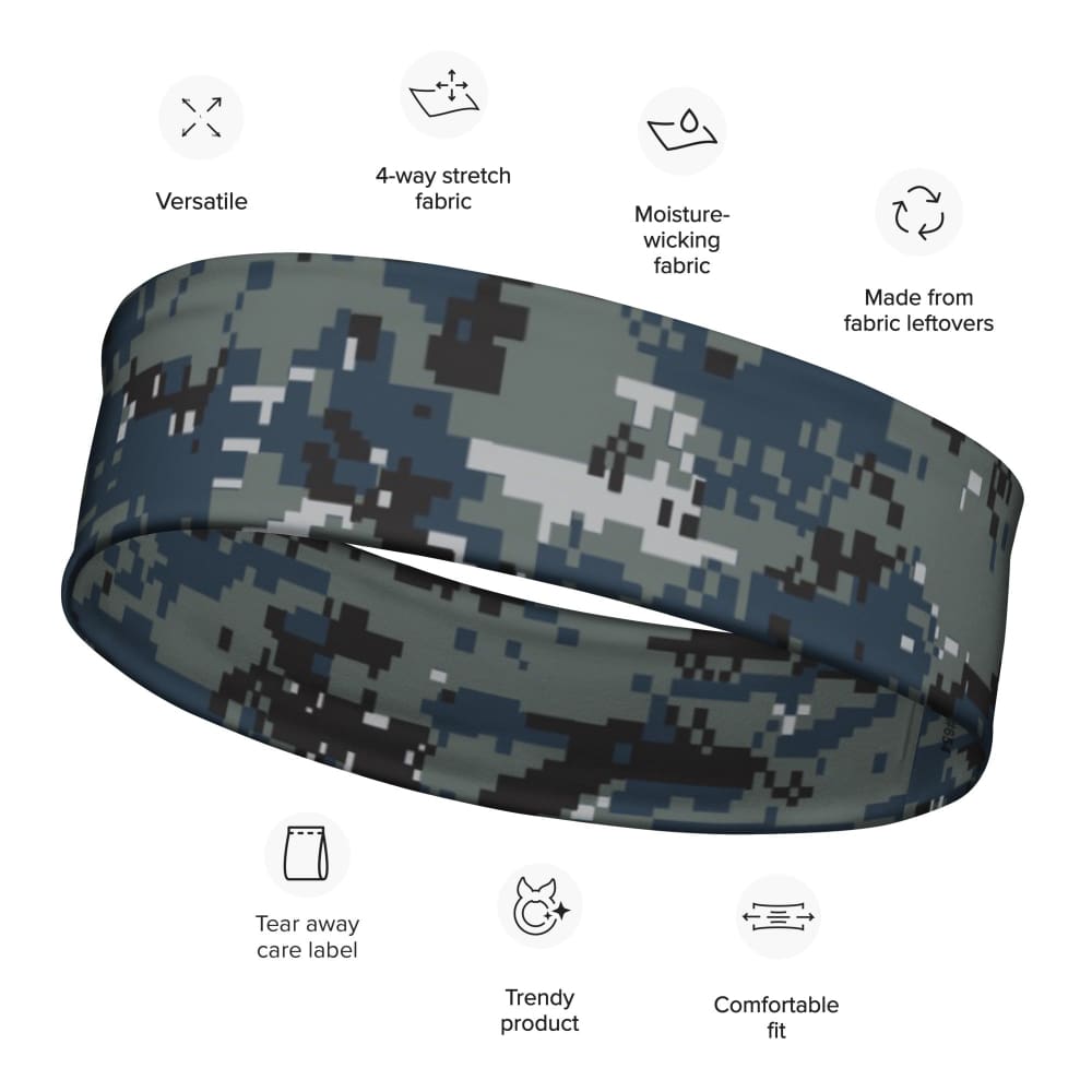 American Navy Working Uniform (NWU) Type I CAMO Headband - Headband