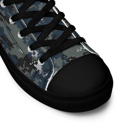 American Navy Working Uniform (NWU) Type I CAMO Men’s high top canvas shoes
