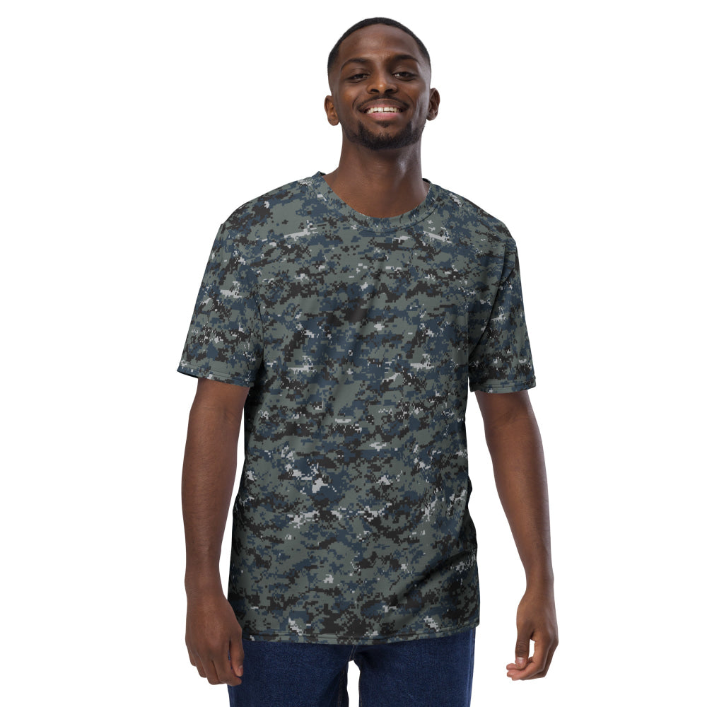 American Navy Working Uniform (NWU) Type I CAMO Men’s T-shirt - Mens T-Shirt