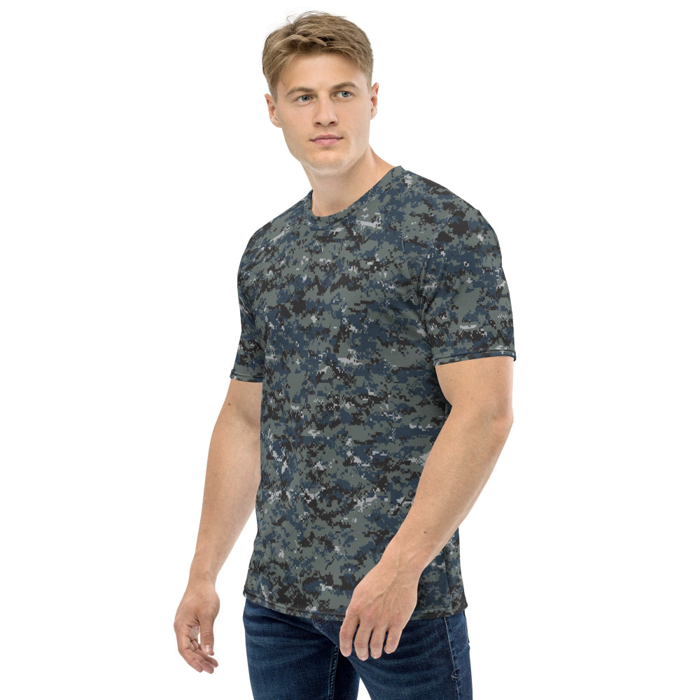 American Navy Working Uniform (NWU) Type I CAMO Men’s T-shirt - Mens T-Shirt