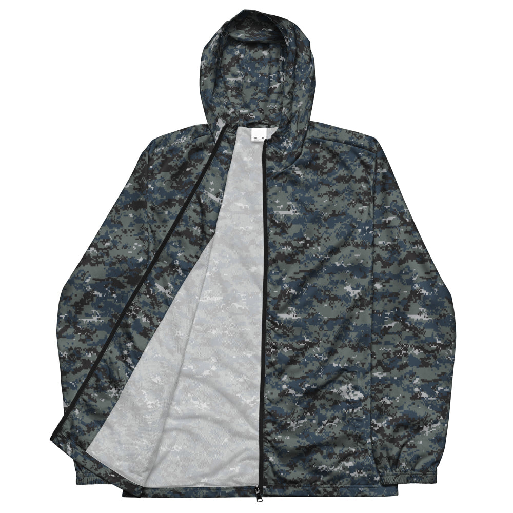 American Navy Working Uniform (NWU) Type I CAMO Men’s windbreaker - Mens Windbreaker