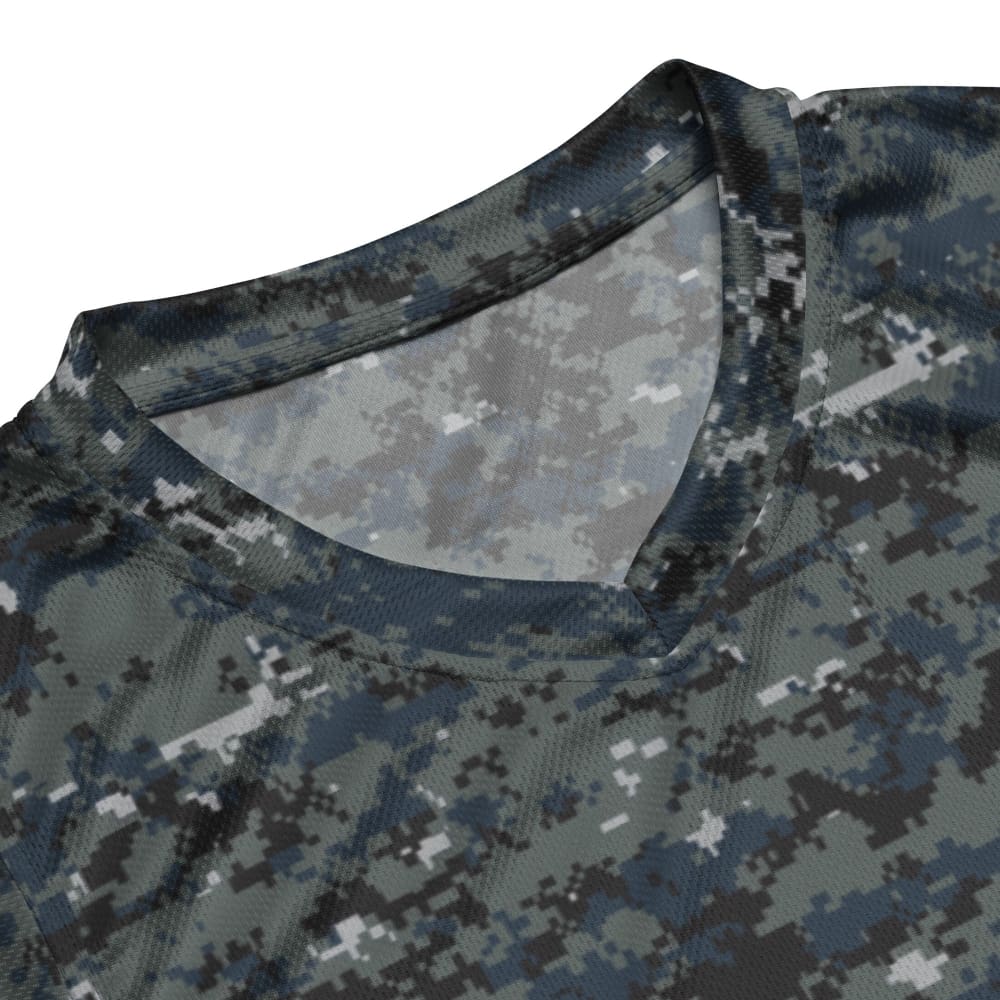 American Navy Working Uniform (NWU) Type I CAMO unisex basketball jersey