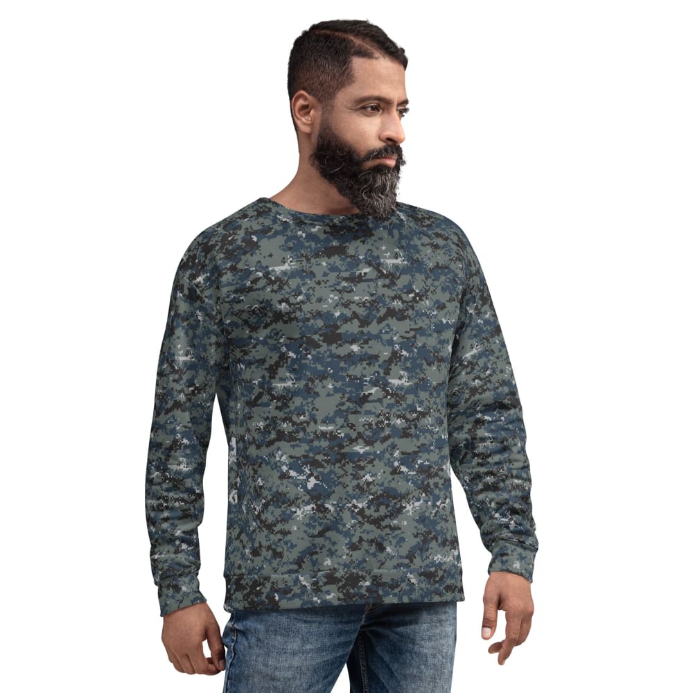 American Navy Working Uniform (NWU) Type I CAMO Unisex Sweatshirt