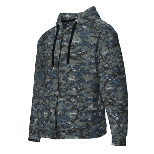 American Navy Working Uniform (NWU) Type I CAMO Unisex zip hoodie - 2XS