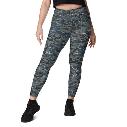 American Navy Working Uniform (NWU) Type I CAMO Women’s Leggings with pockets