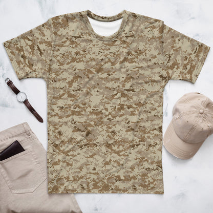 American Navy Working Uniform (NWU) Type II (AOR-1) CAMO Men’s t-shirt - XS - Mens T-Shirt