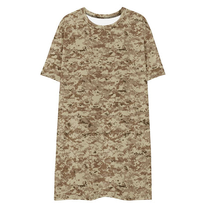 American Navy Working Uniform (NWU) Type II (AOR-1) CAMO T-shirt dress