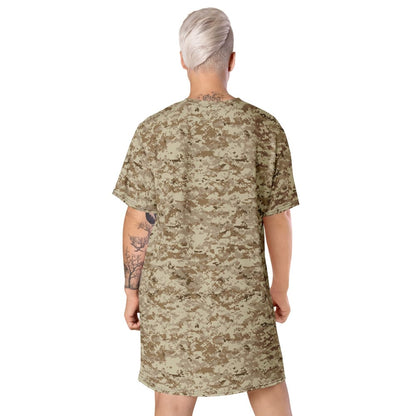 American Navy Working Uniform (NWU) Type II (AOR-1) CAMO T-shirt dress