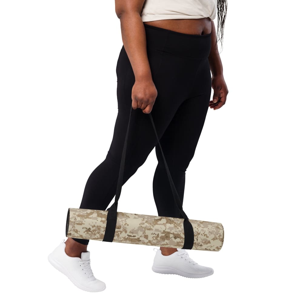 American Navy Working Uniform (NWU) Type II (AOR-1) CAMO Yoga mat