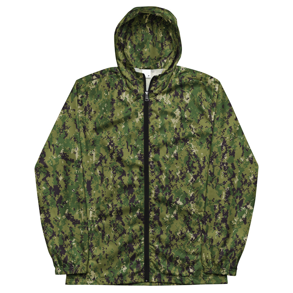 American Navy Working Uniform (NWU) Type III (AOR-2) CAMO Men’s windbreaker - Mens Windbreaker