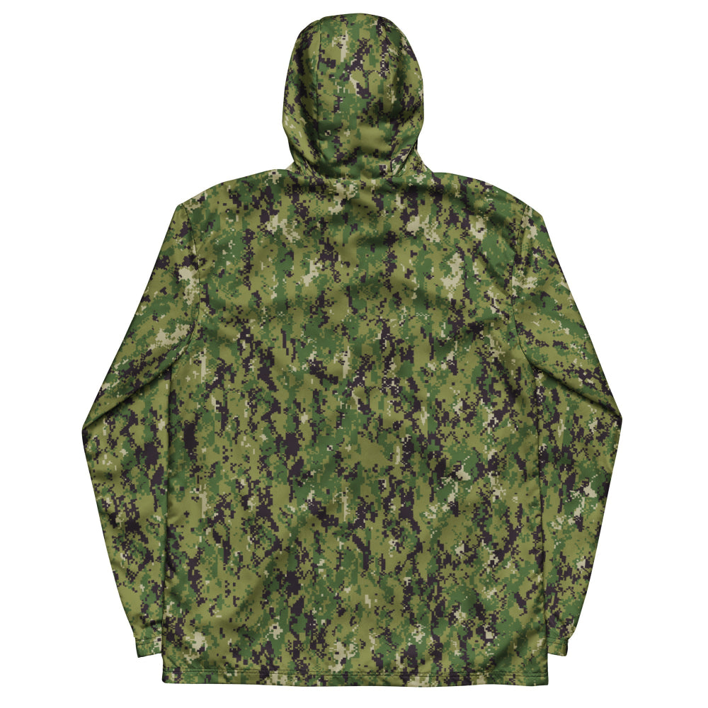 American Navy Working Uniform (NWU) Type III (AOR-2) CAMO Men’s windbreaker - Mens Windbreaker