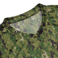 American Navy Working Uniform (NWU) Type III (AOR-2) CAMO unisex basketball jersey