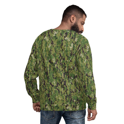 American Navy Working Uniform (NWU) Type III (AOR-2) CAMO Unisex Sweatshirt