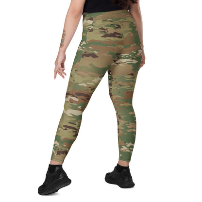 American Operational Camouflage Pattern (OCP) CAMO Leggings with pockets - Womens With Pockets