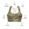 American Operational Camouflage Pattern (OCP) CAMO Longline sports bra
