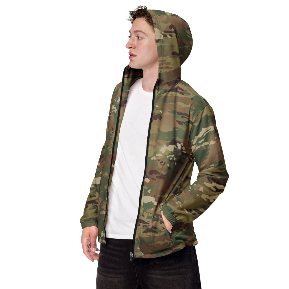 American Operational Camouflage Pattern (OCP) CAMO Men’s windbreaker - XS - Mens Windbreaker