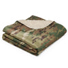 American Operational Camouflage Pattern (OCP) CAMO Sherpa blanket