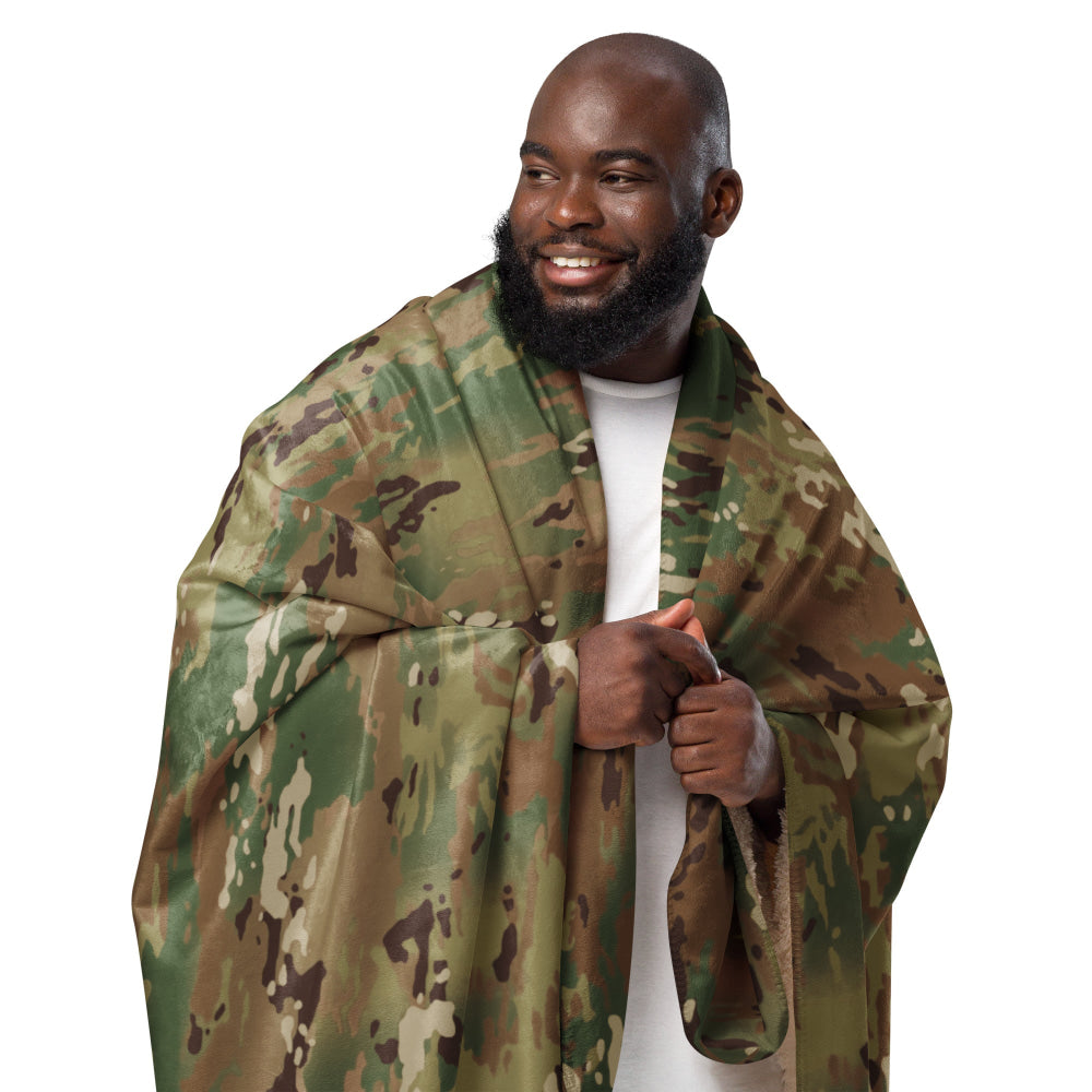 American Operational Camouflage Pattern (OCP) CAMO Sherpa blanket - Blanket