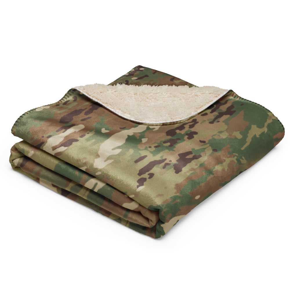 American Operational Camouflage Pattern (OCP) CAMO Sherpa blanket - Blanket