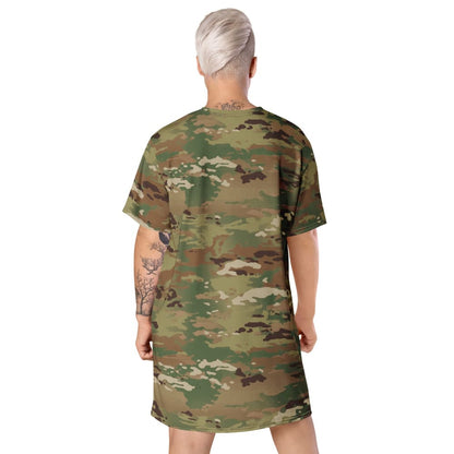 American Operational Camouflage Pattern (OCP) CAMO T-shirt dress