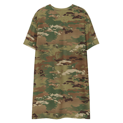 American Operational Camouflage Pattern (OCP) CAMO T-shirt dress - Womens T-Shirt Dress