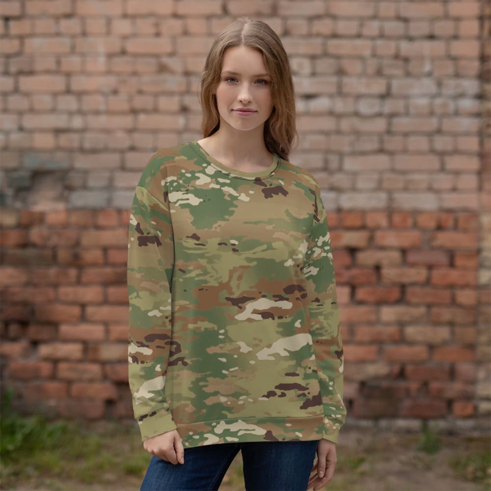 American Operational Camouflage Pattern (OCP) CAMO Unisex Sweatshirt