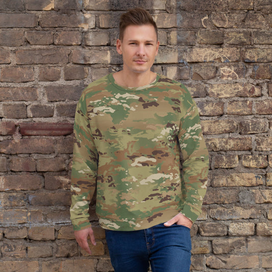 American Operational Camouflage Pattern (OCP) CAMO Unisex Sweatshirt - XS