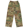American Operational Camouflage Pattern (OCP) CAMO unisex wide-leg pants - 2XS