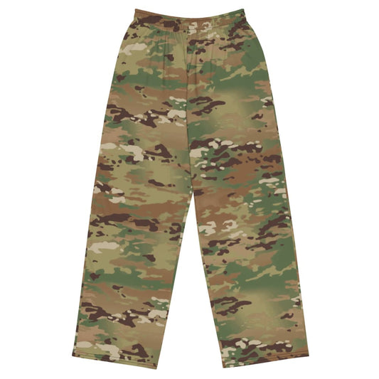 American Operational Camouflage Pattern (OCP) CAMO unisex wide-leg pants - 2XS