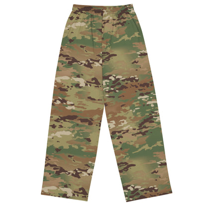 American Operational Camouflage Pattern (OCP) CAMO unisex wide-leg pants - Unisex Wide-Leg Pants