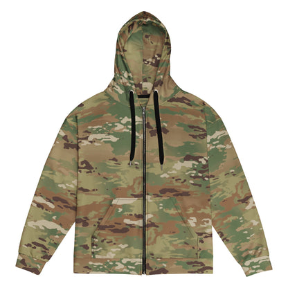 American Operational Camouflage Pattern (OCP) CAMO Unisex zip hoodie - 2XS - Zip Hoodie