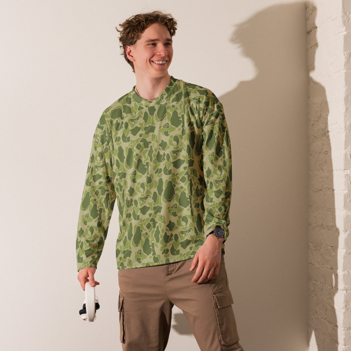 American Parachute CAMO hockey fan jersey - Hockey Jerseys