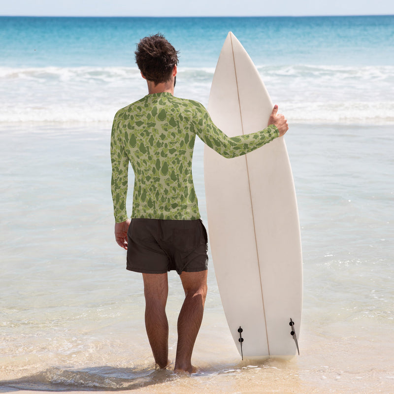 American Parachute CAMO Mens Long-Sleeve Rash Guard