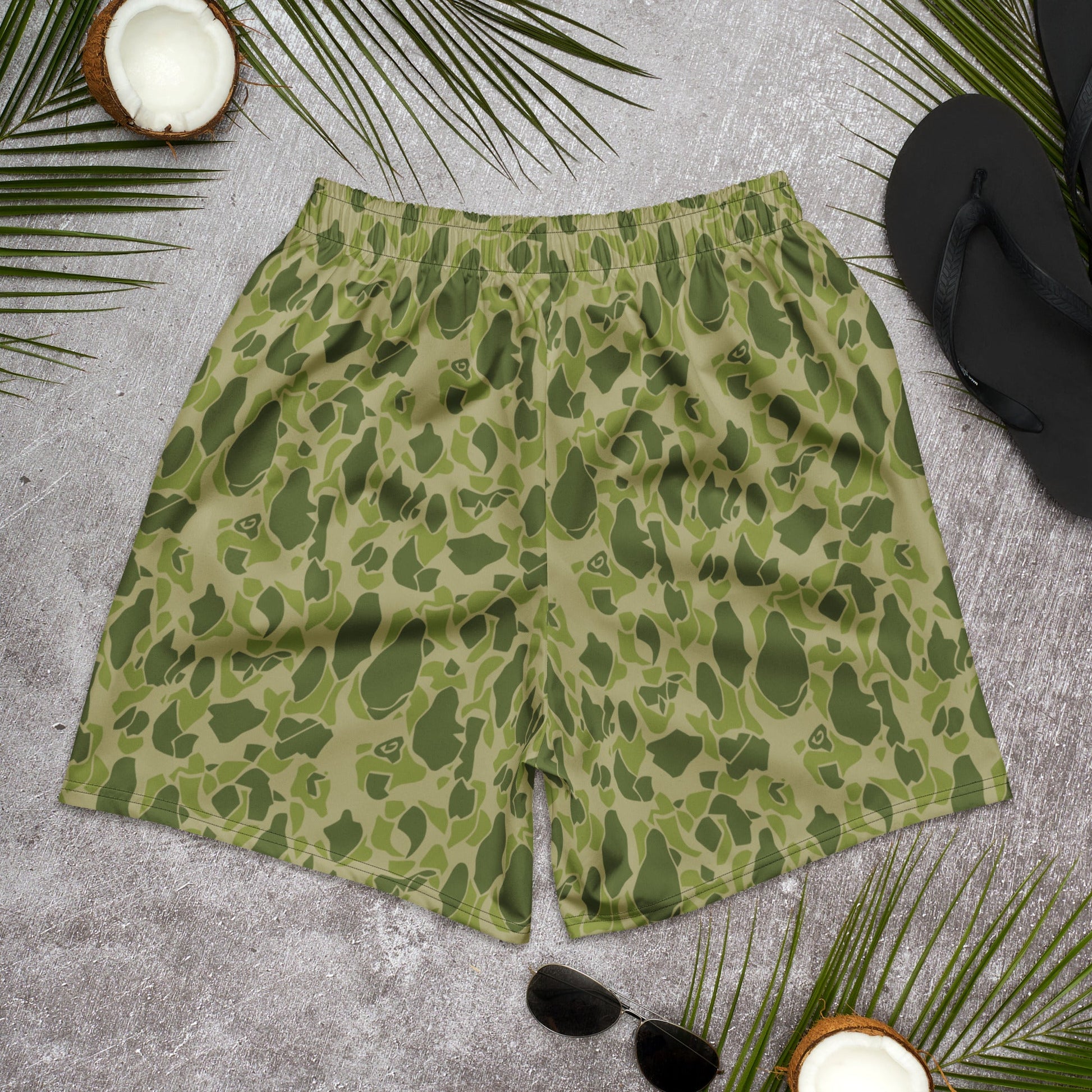 American Parachute CAMO Unisex Athletic Long Shorts